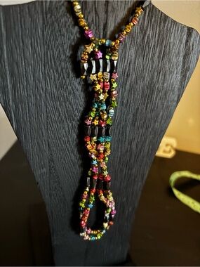 Bundle and Save! Hematite Magnetic Lariat Necklace Multicolor